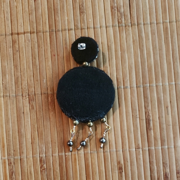 Beaded earrings (handmade) - Picture 3 of 3